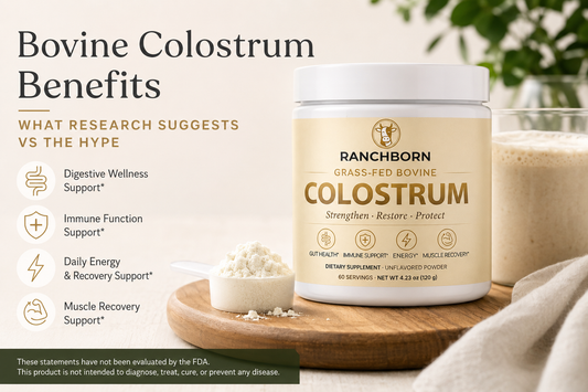 Bovine Colostrum Benefits: What Research Suggests vs the Hype